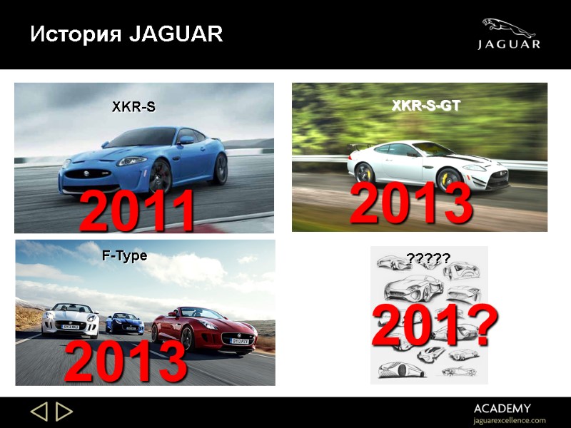 F-Type История JAGUAR 2013 201? ?????